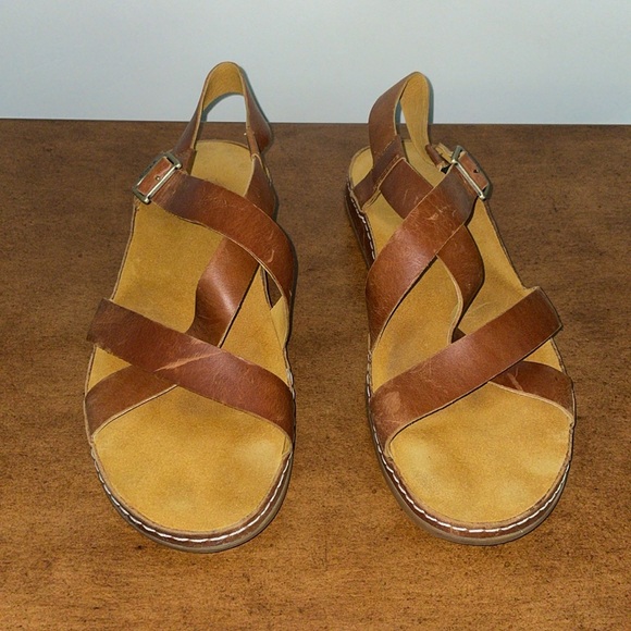 Brown Leather Sandals - Picture 5 of 15